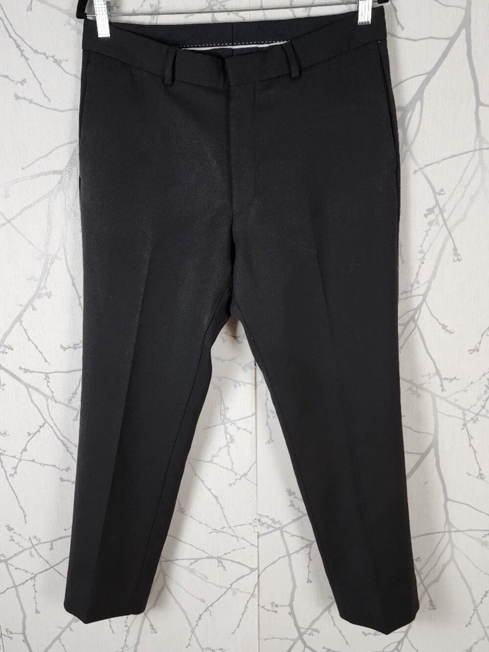 Tiger of Sweden 45% Wool Stretch Twill Tiras Slim Fit Trousers